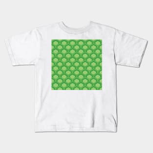 Mid Century Modern Hexagons Kids T-Shirt